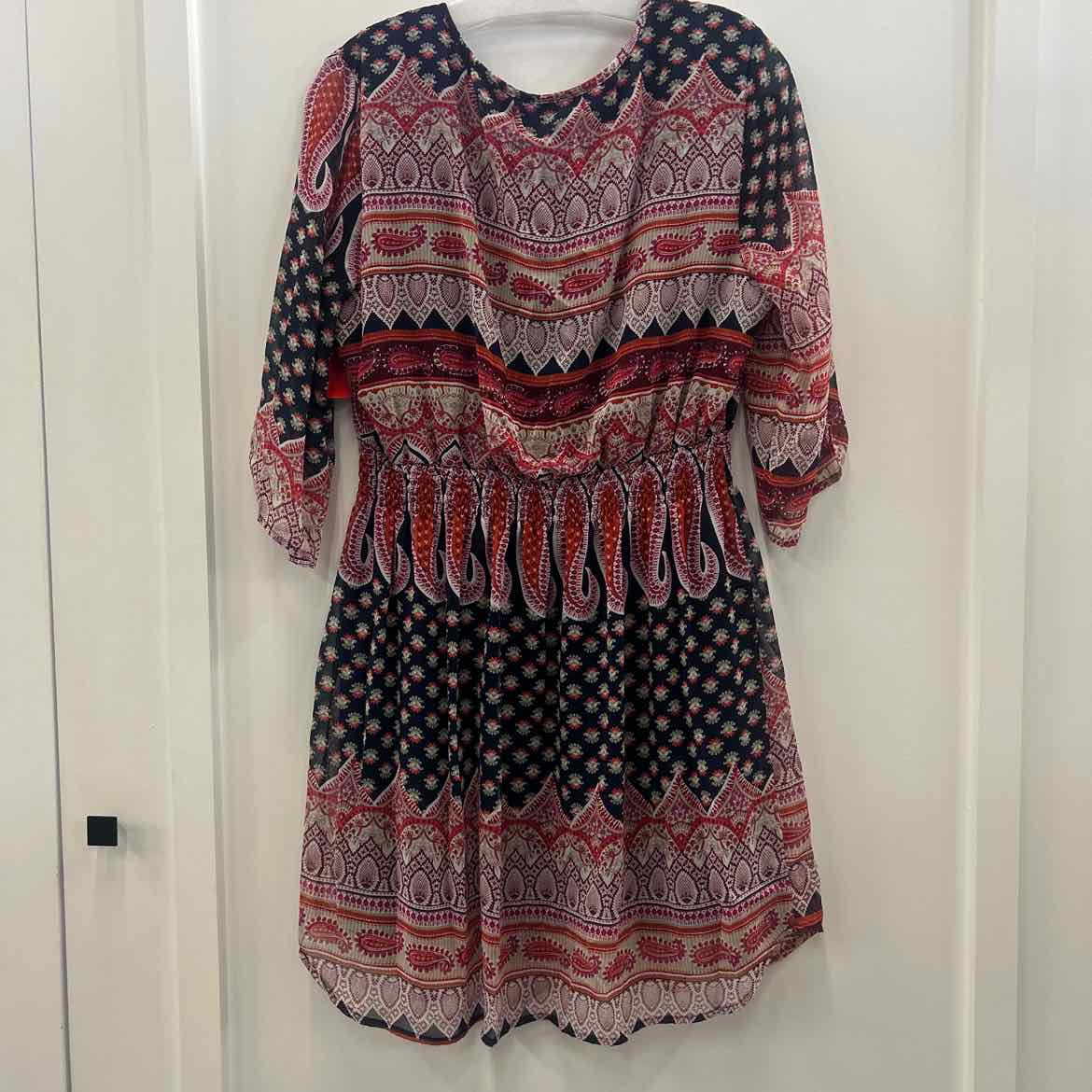 Enfocus Size 14 Multi-Color Preloved Dress