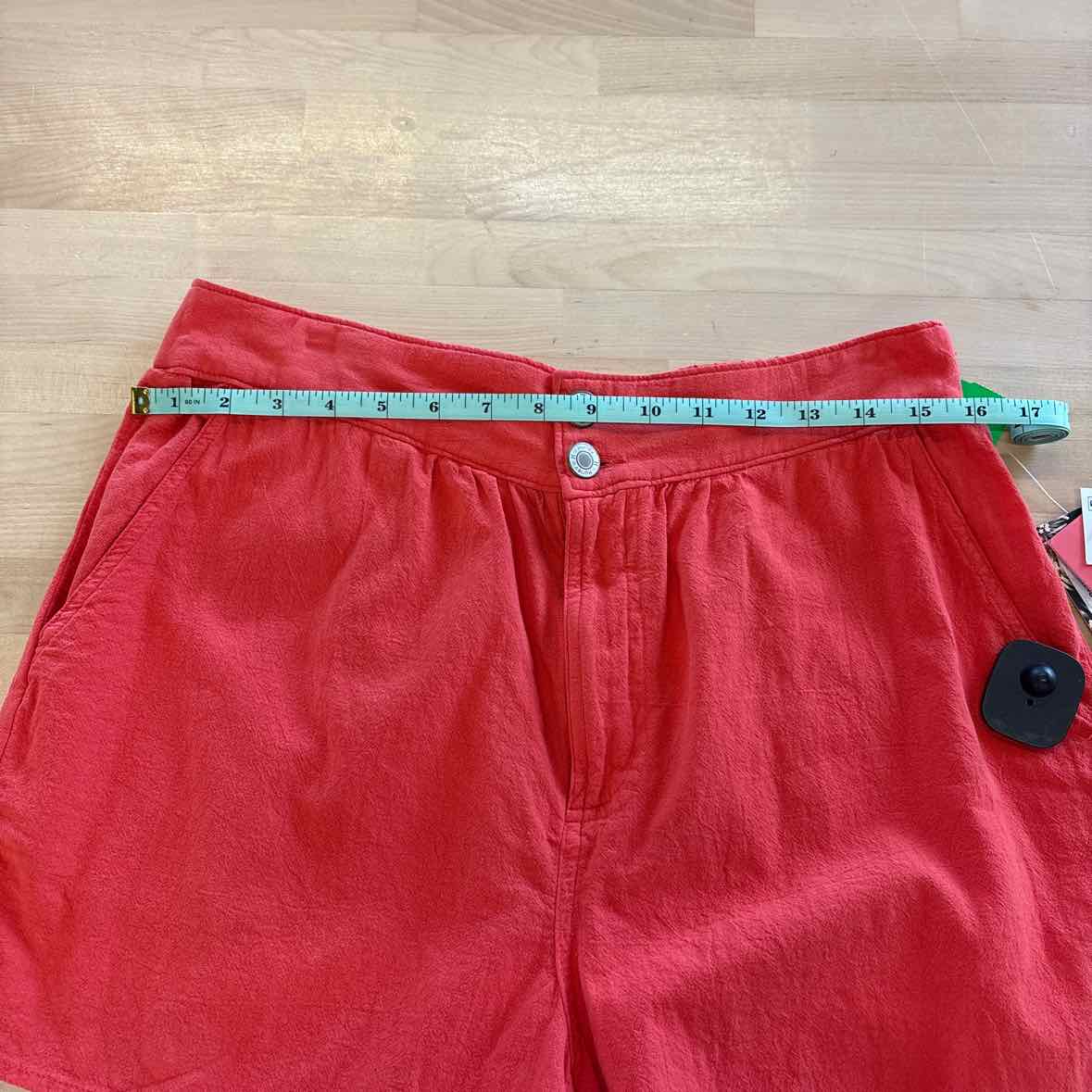 Hurley Size L Orange New Shorts