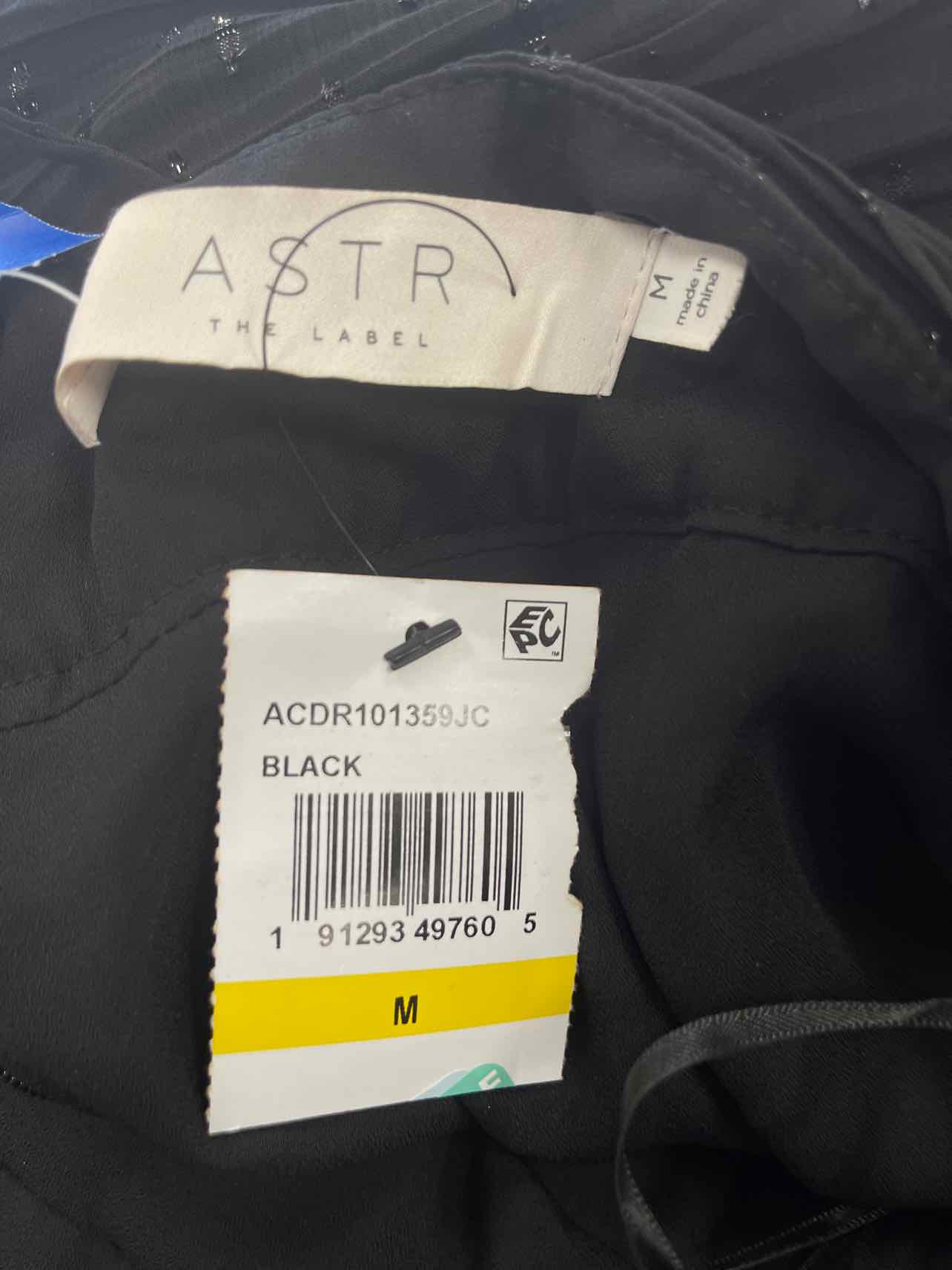 astr Size M Black New Dress