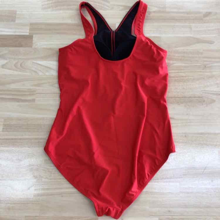 Swimsuits For All Size 14 Red Swimsuit