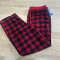 Eddie Bauer Size L Black/Red MENS Pajama Bottoms