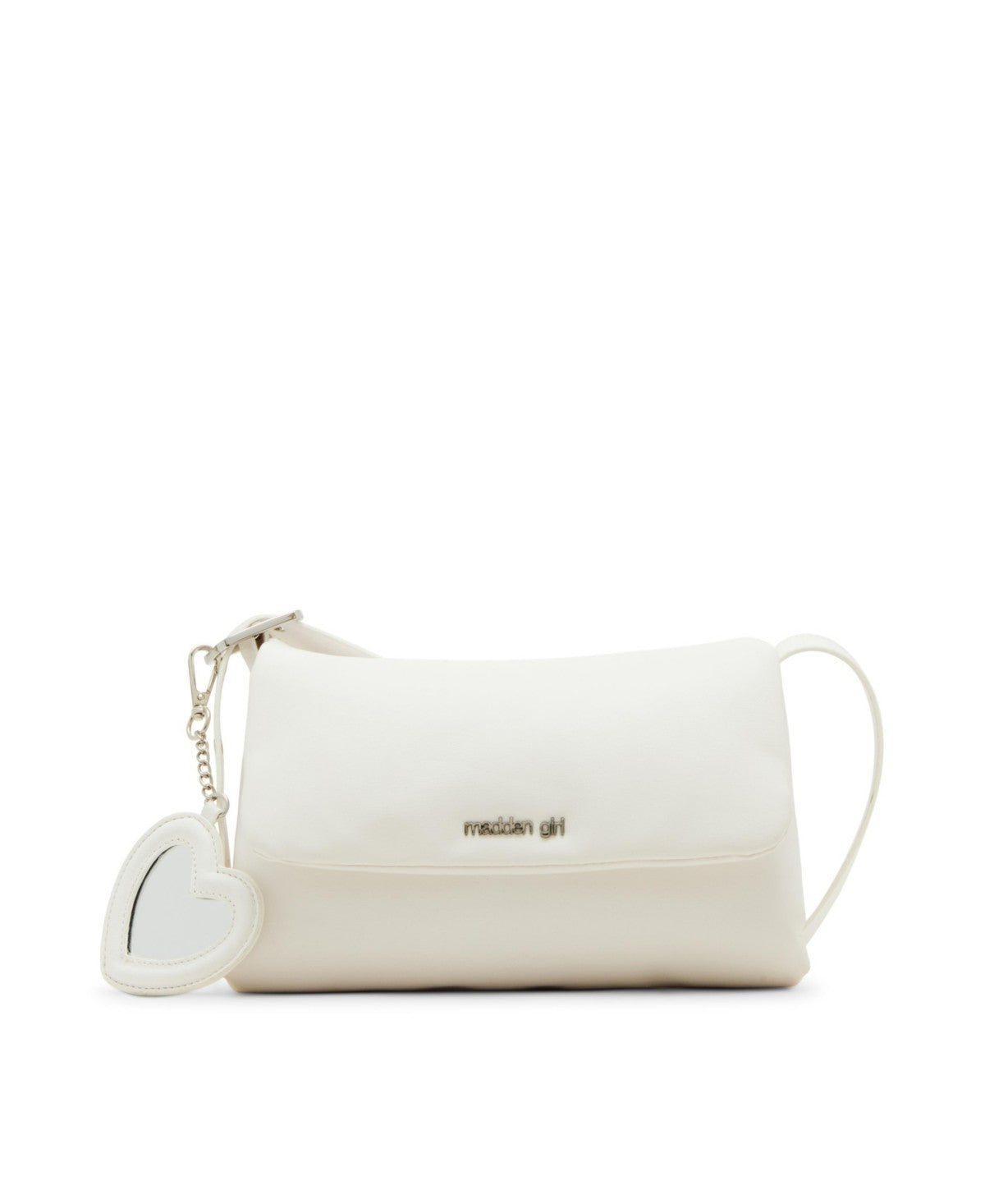 Madden Girl White Handbag