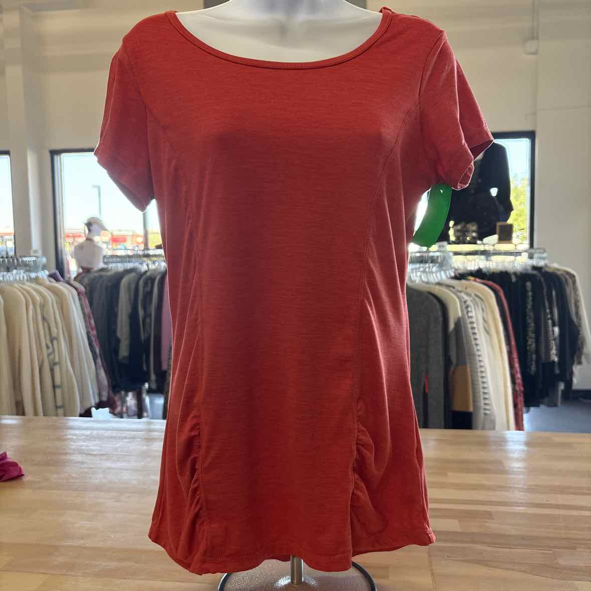 Gaiam Size S Orange T-shirt