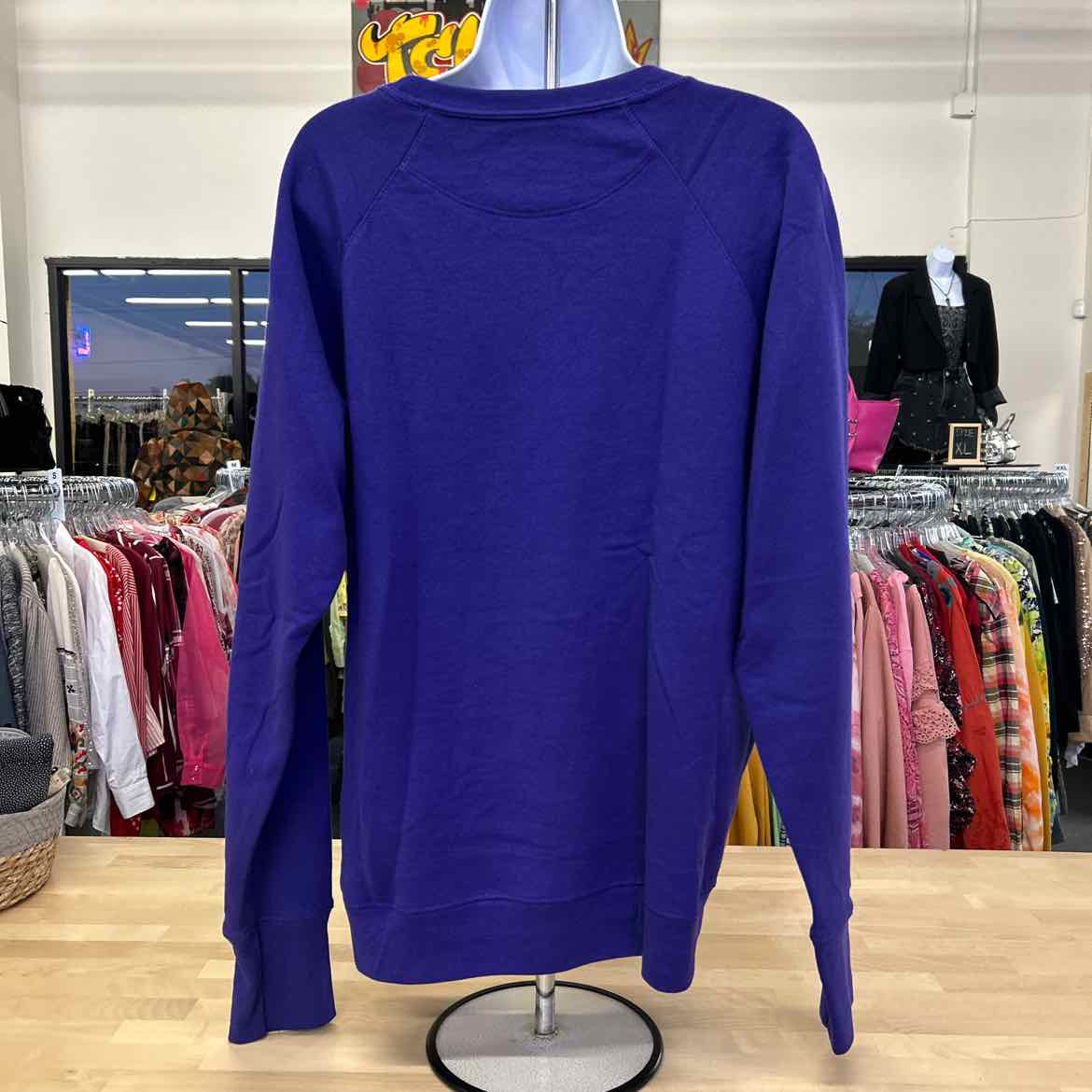 Champion Size XL Purple Sweatshirt