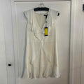 BCBG Size 12 White Preloved Dress