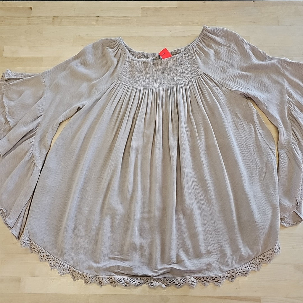 Jodifl Size S Beige Preloved Blouse