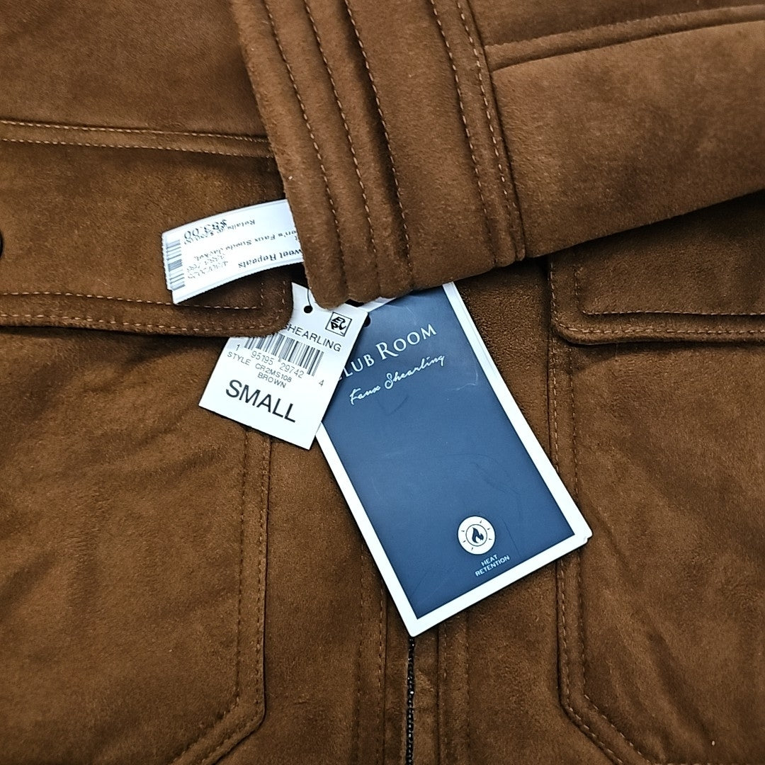 Club Room Men's Size S Brown MENS Jacket