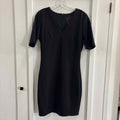 White House Black Market Size 8 Black Preloved Dress