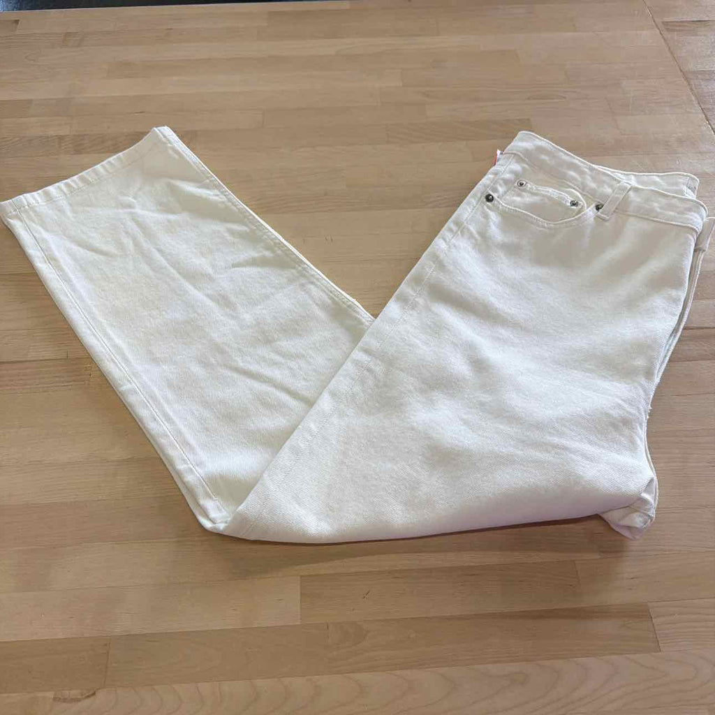 Westbound Size 16 White Preloved Pants