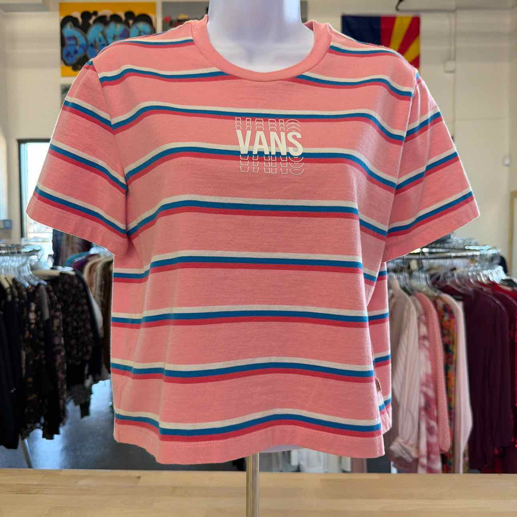 Vans Size M Pink Used Shirt