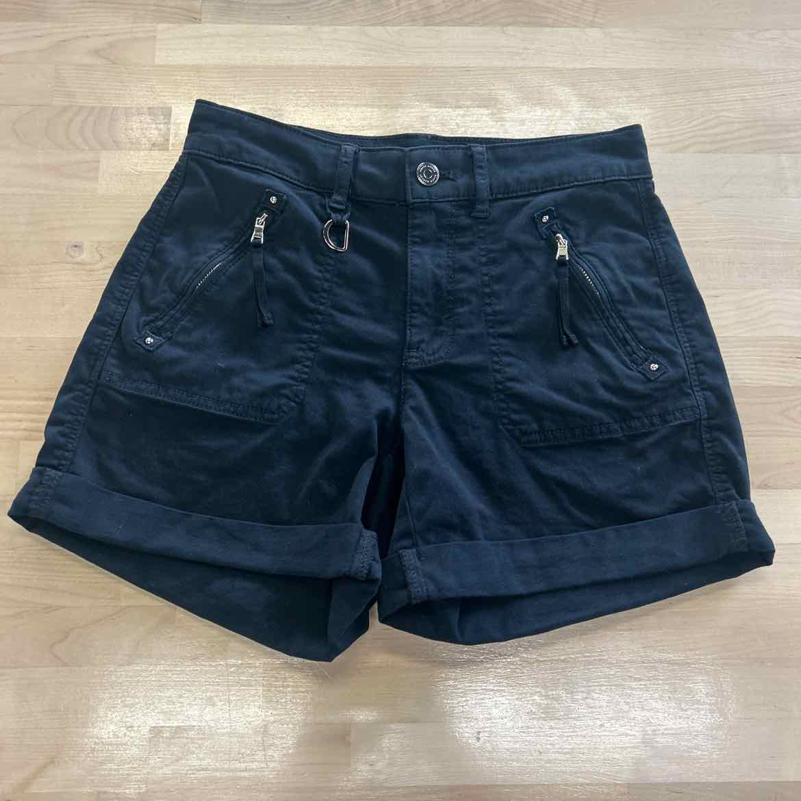 White House Black Market Size 00 Black Shorts
