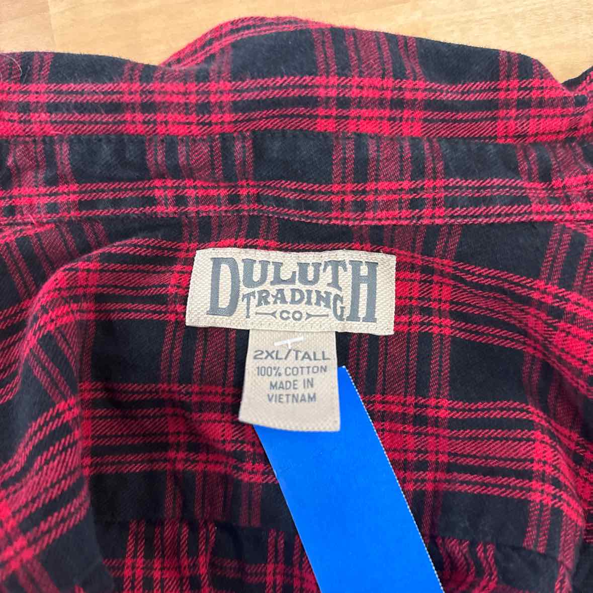 Duluth Trading Size 2XL Red flannel
