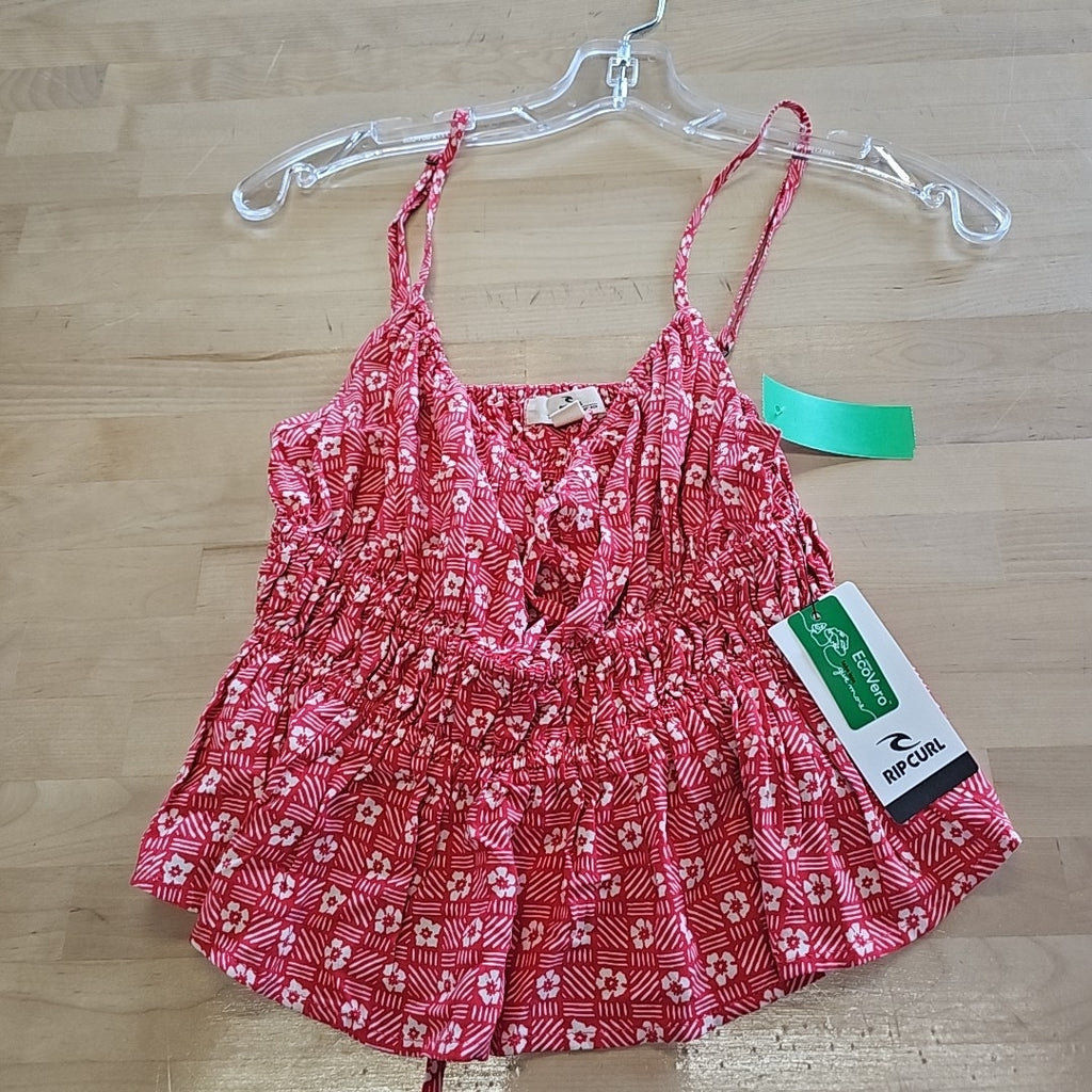 Rip Curl Juniors' Cala Mayor Camisole - Red