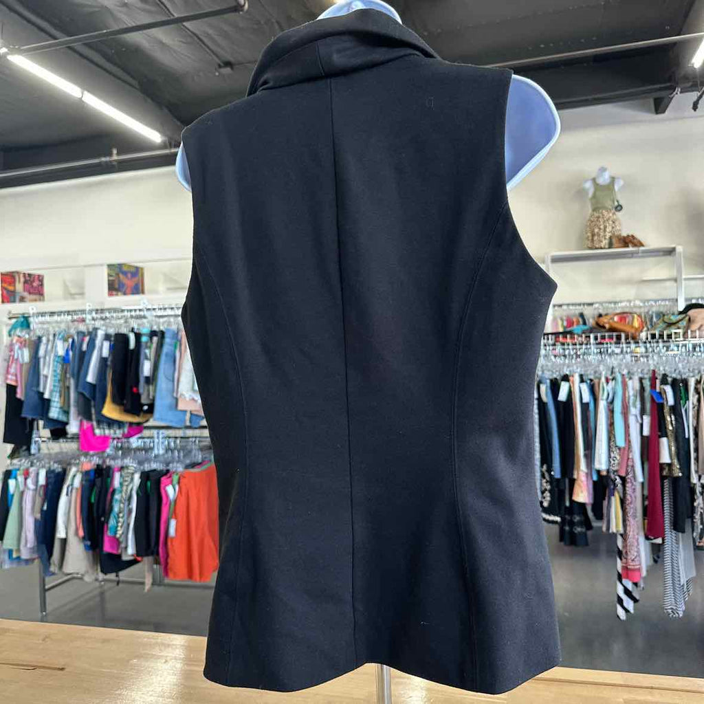 Coldwater Creek Size 8 Black Vest