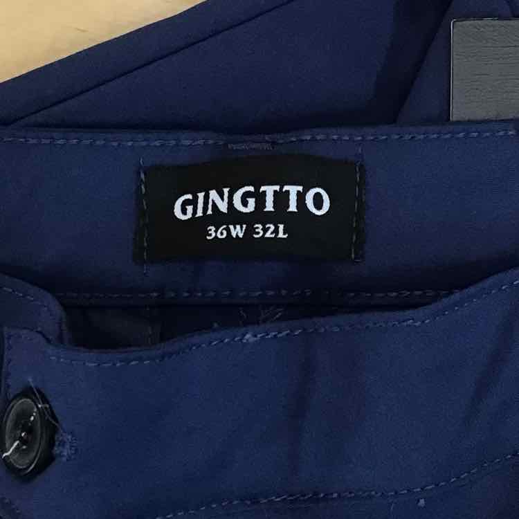 Gingtto Size 36 Blue MENS Pants