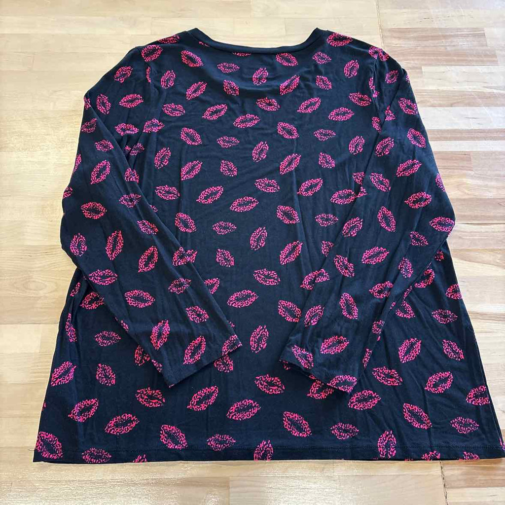 Torrid Size 1 Black & Pink Longsleeve