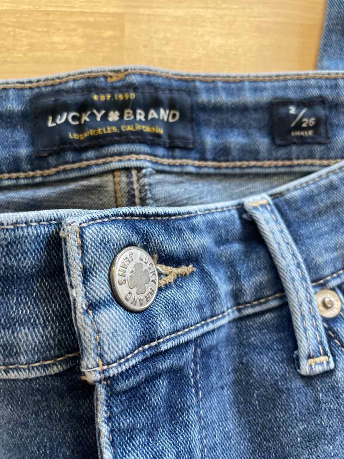 Lucky Brand Size 2 Denim Jeans