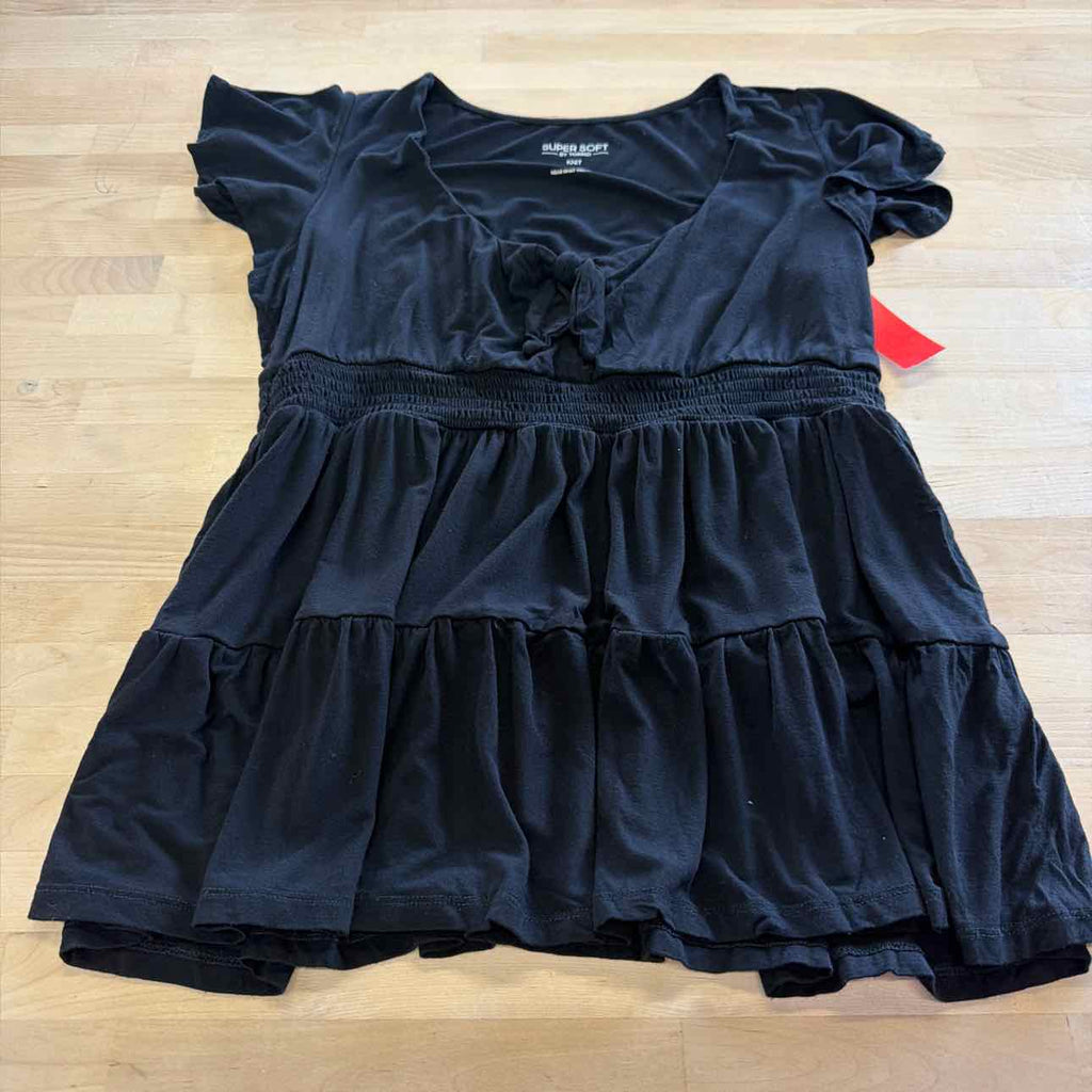 Torrid Size 0 Black Used Blouse