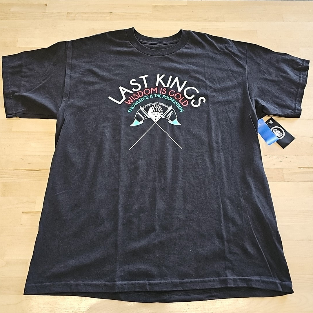 Last Kings Size XL Black MENS T-shirt