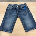 Miss Me Women Size 26 Blue Preloved Shorts