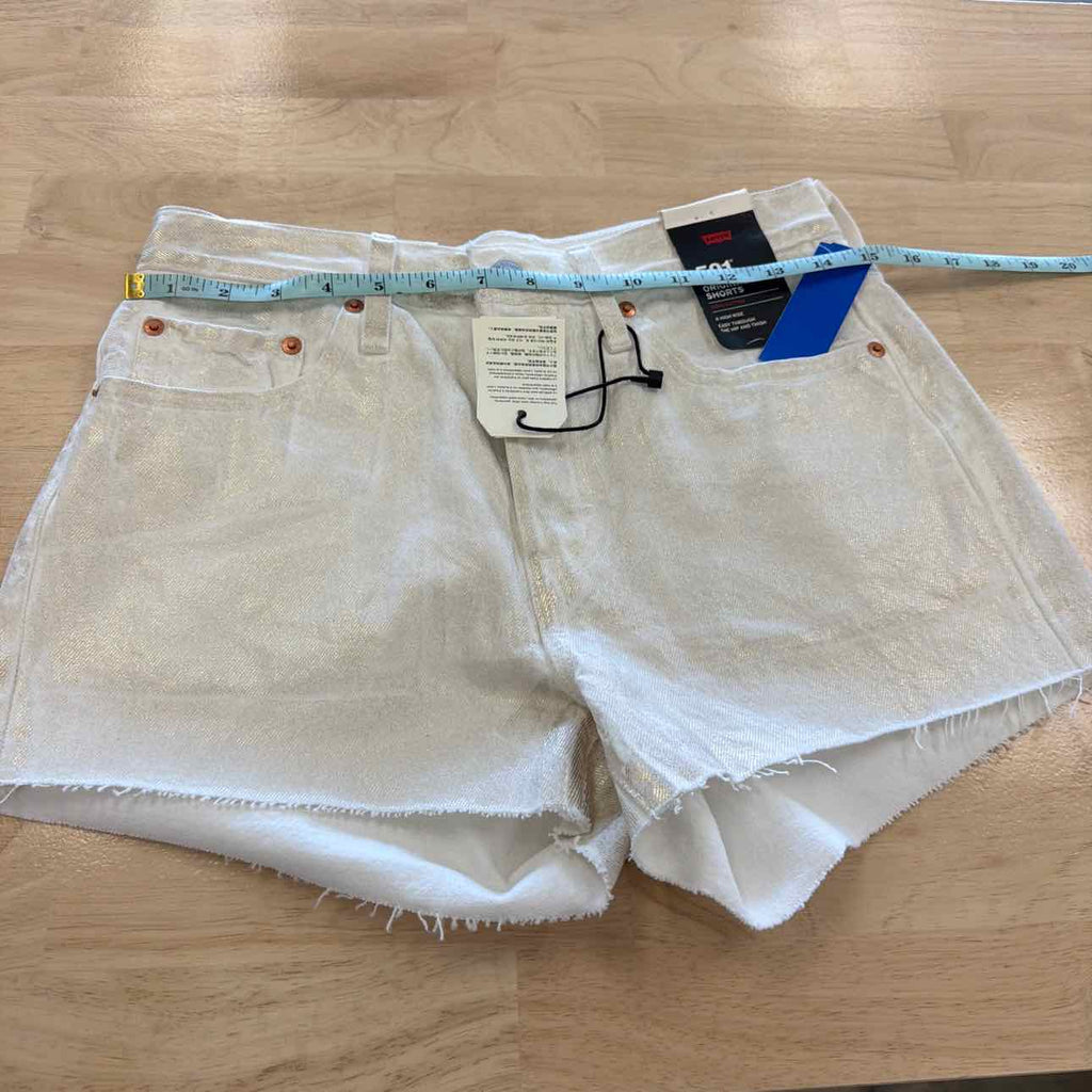 Levi's Women Size 24 Gray New Shorts