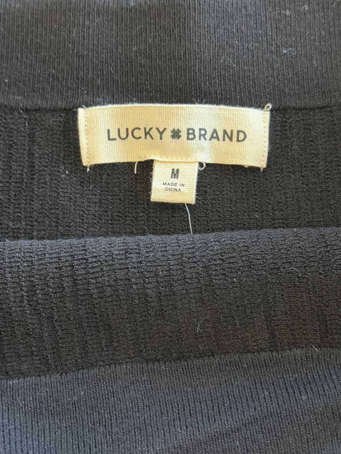Lucky Brand Size M Black Skirt