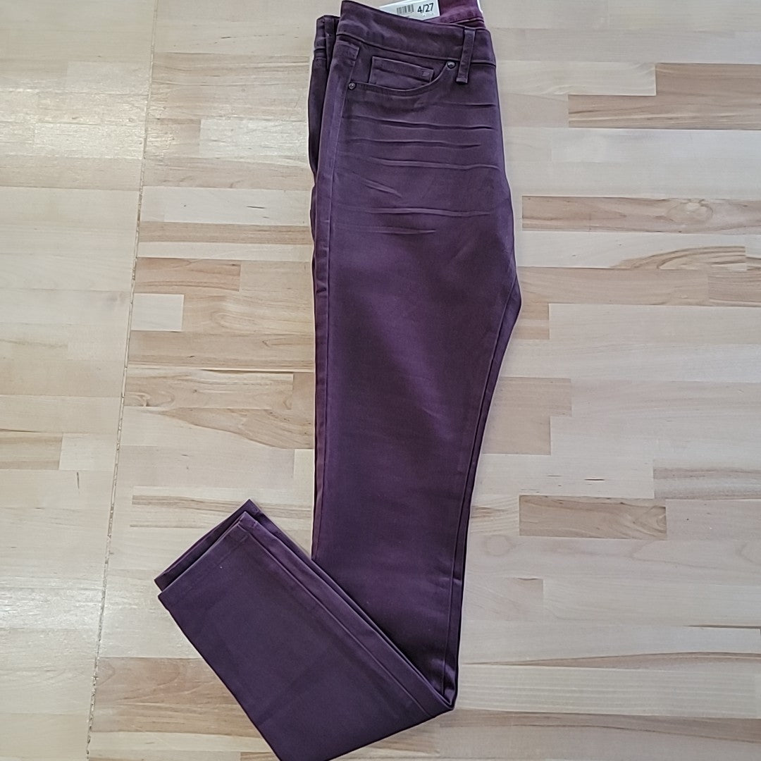 Jessica Simpson Size 4 Purple Skinny Jeans NWT