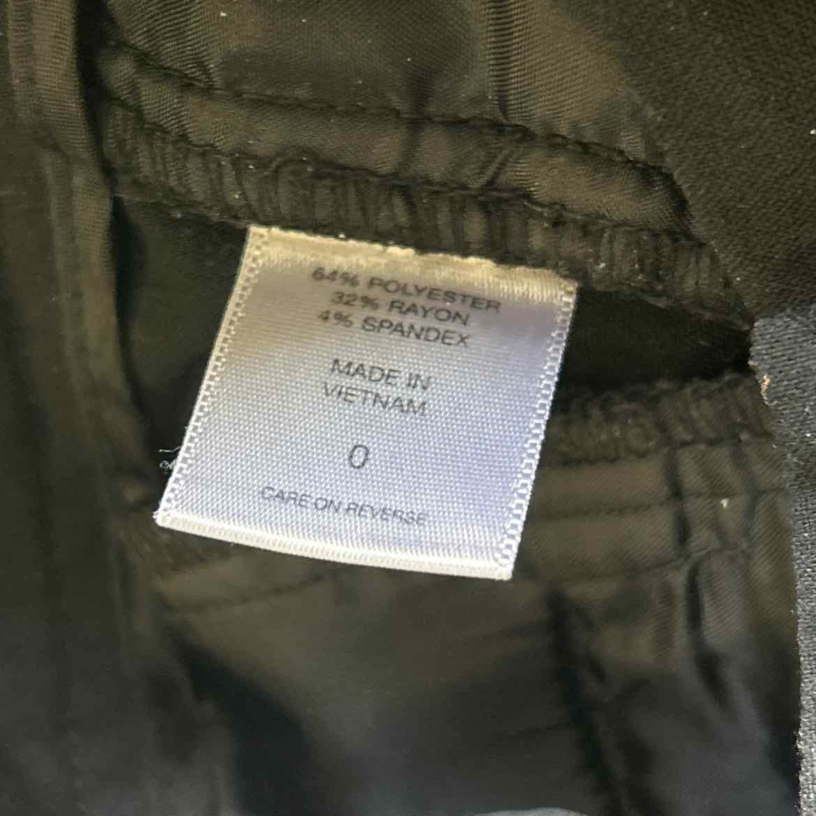 New York & Co. Size 0 Black Preloved Pants