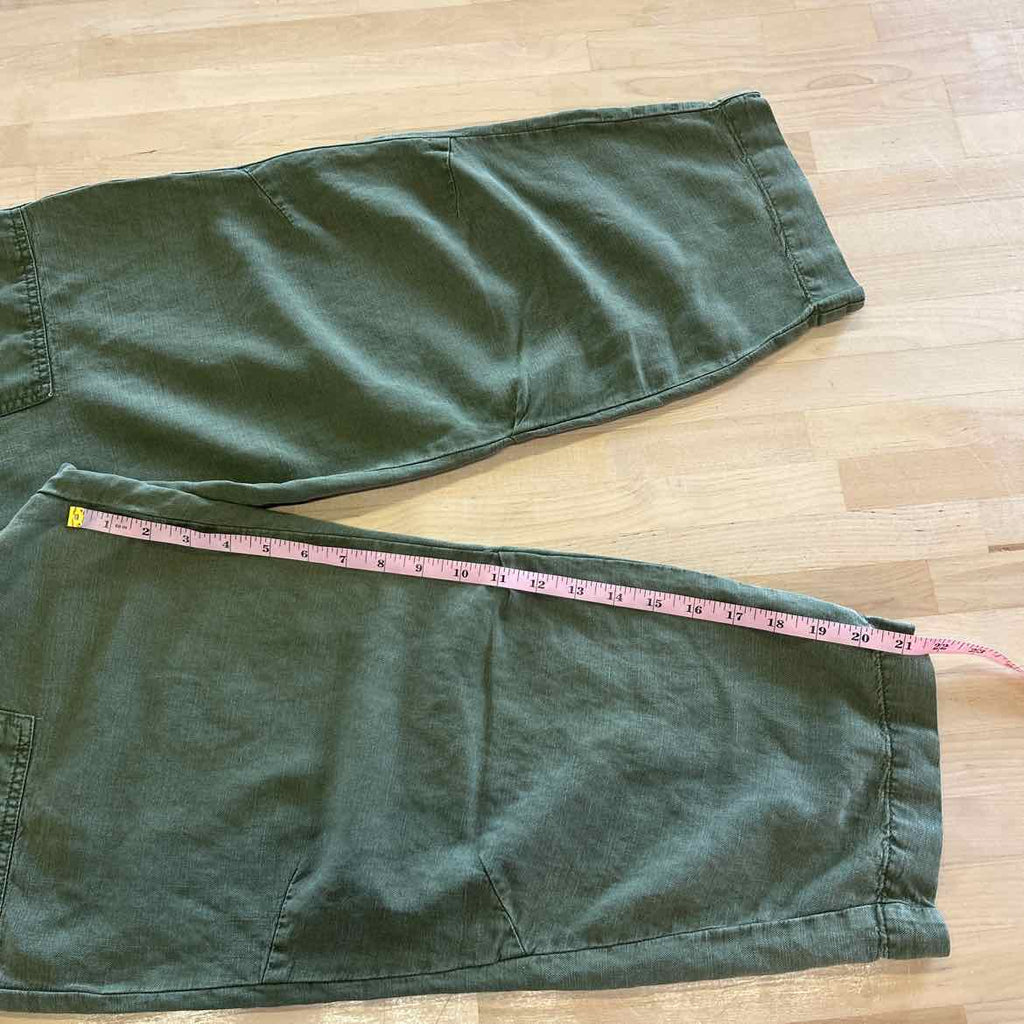 Anthropologie Size 10 Green Preloved Pants