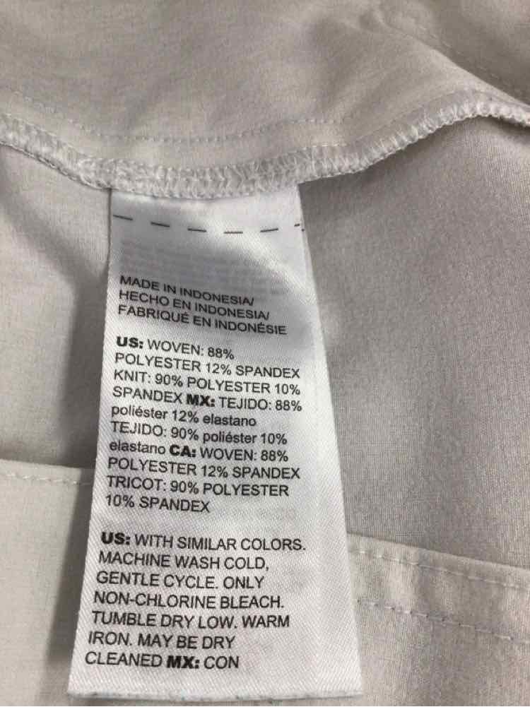 Chico's Women Size 1.50 (10) Cream Preloved Shorts