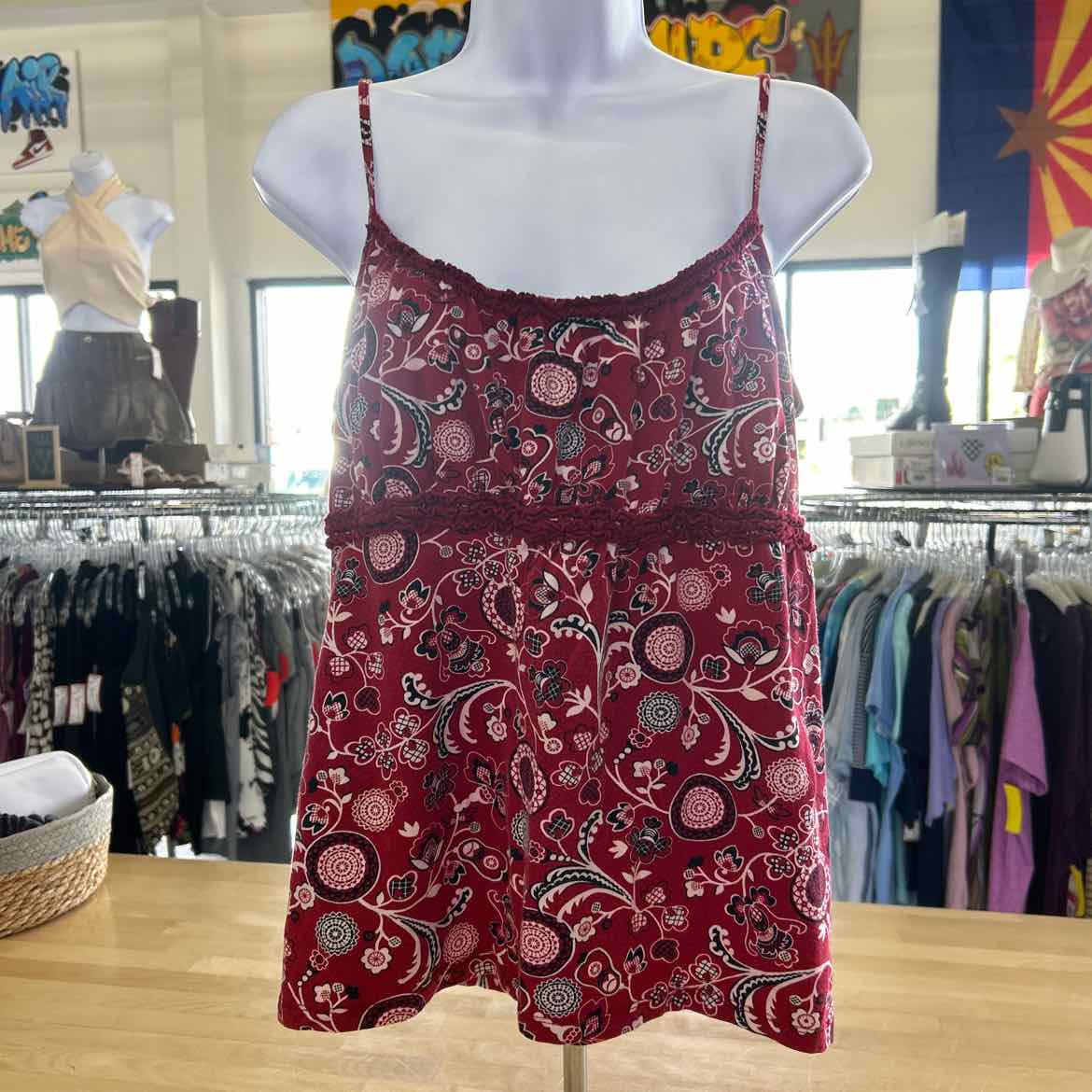 Loft Size L Red Preloved Tank