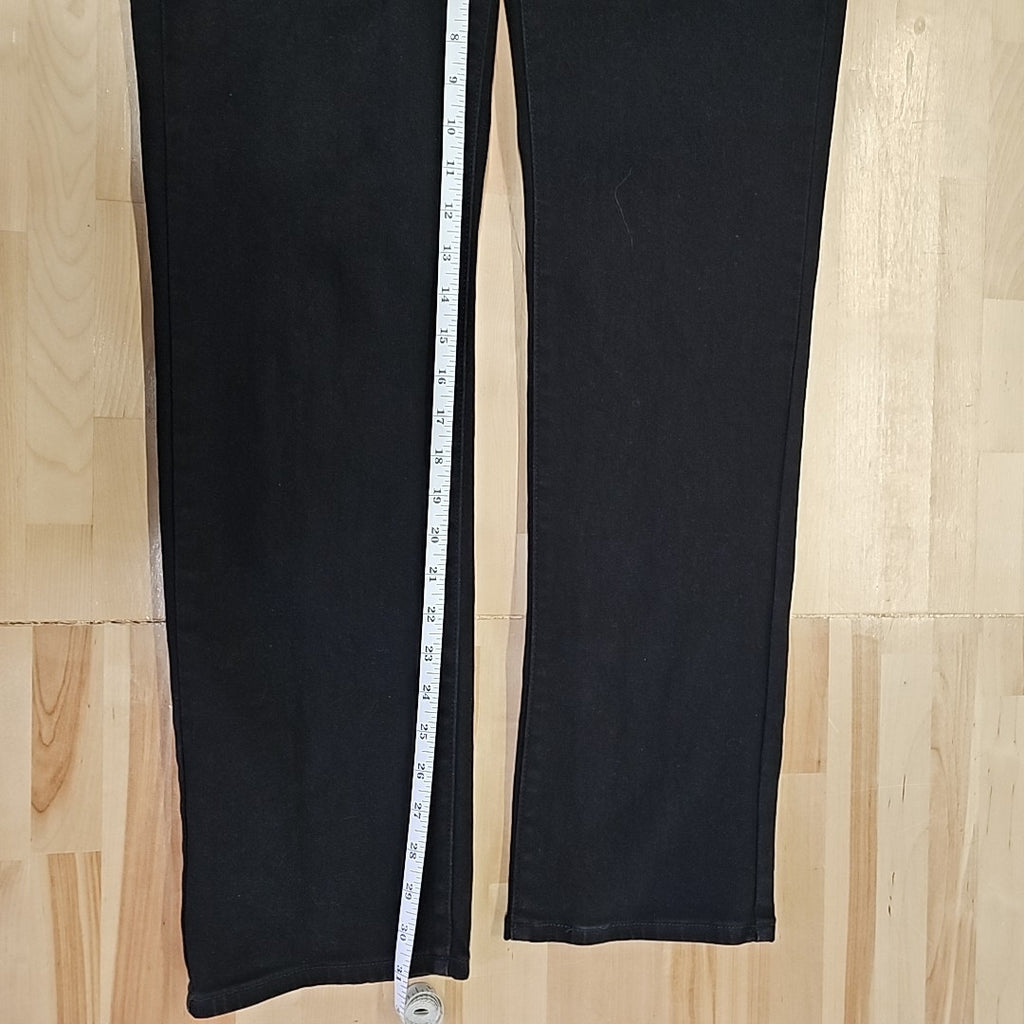 Levi's Size 16 Black Denim Used Jeans