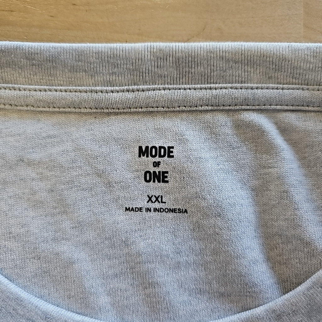 Mode of One Men's Short-Sleeve Smile T-Shirt - Heather Gray