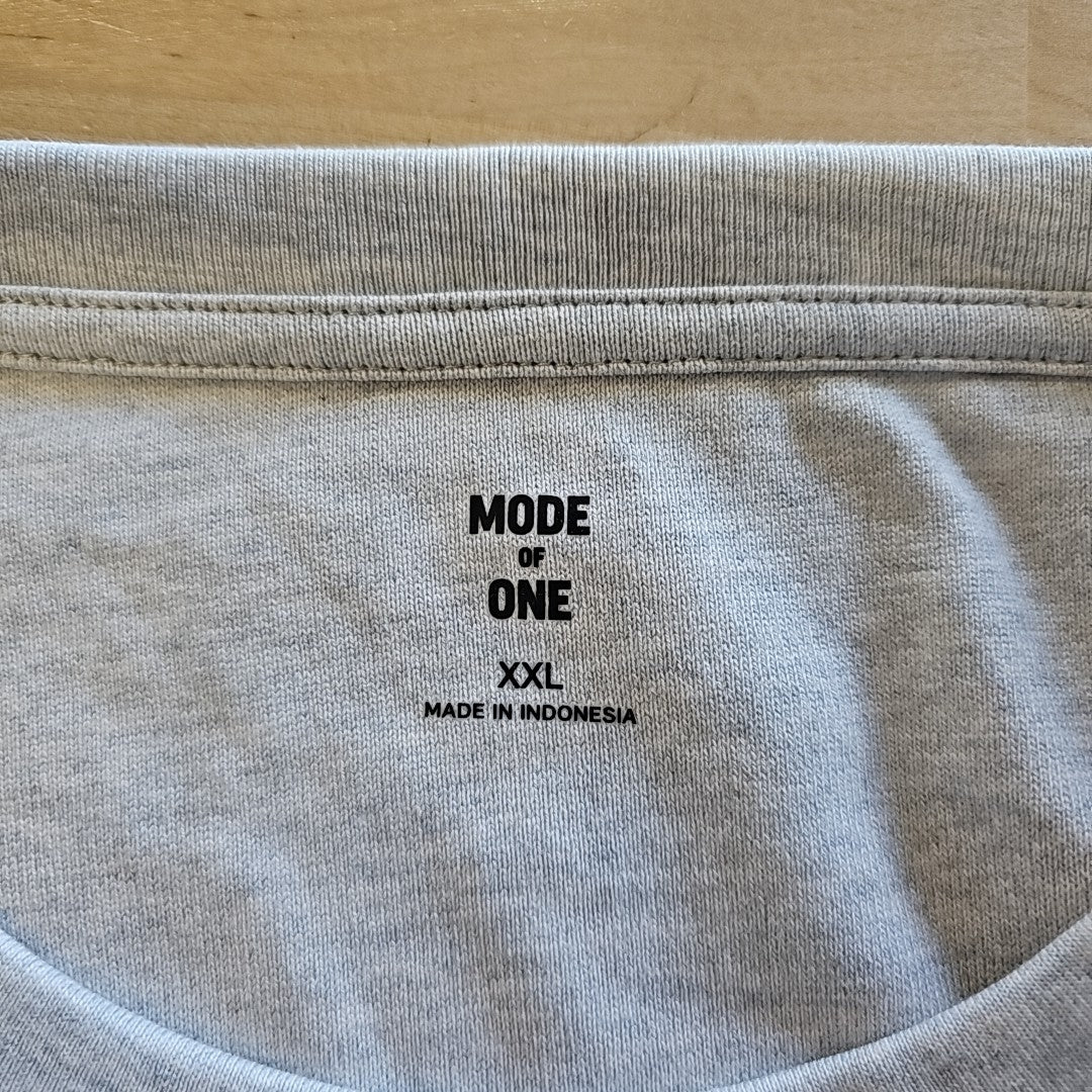 Mode of One Men's Short-Sleeve Smile T-Shirt - Heather Gray