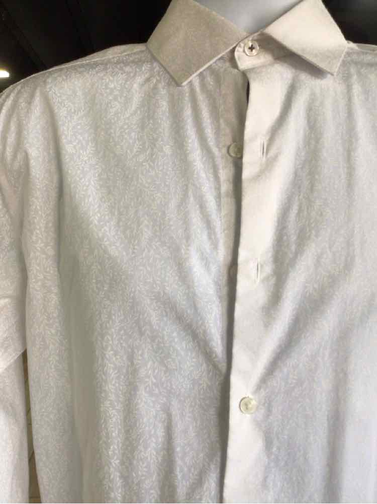 Bar III Size M White New MENS Button Down Shirt