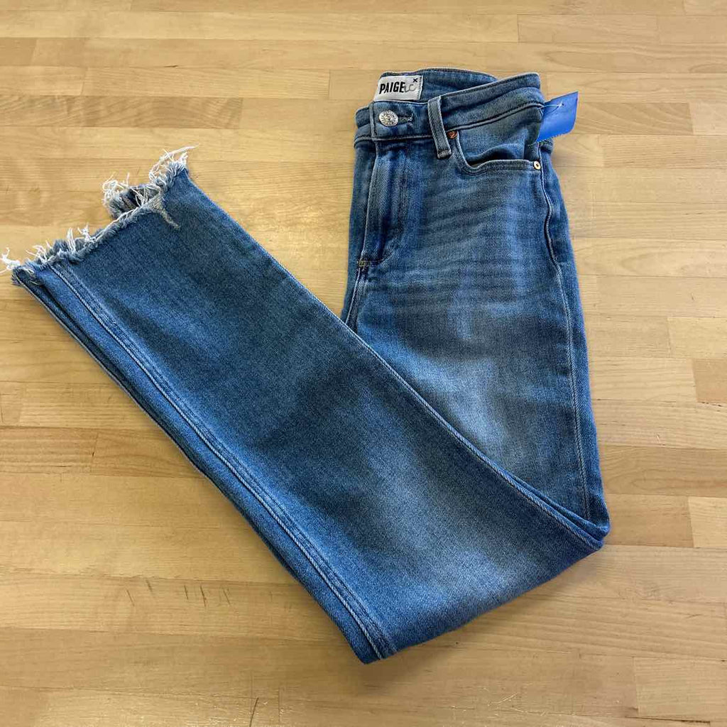 Paige Size 24 Denim Preloved Jeans