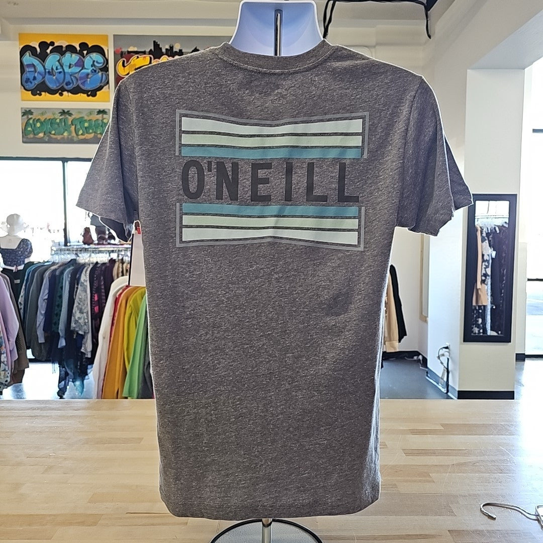 O'Neill Men's Working Stiff Graphic Tees - Heather Grey