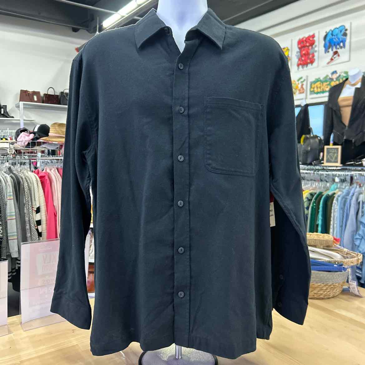 Mode of One Men's Relaxed-Fit Flannel Shirt