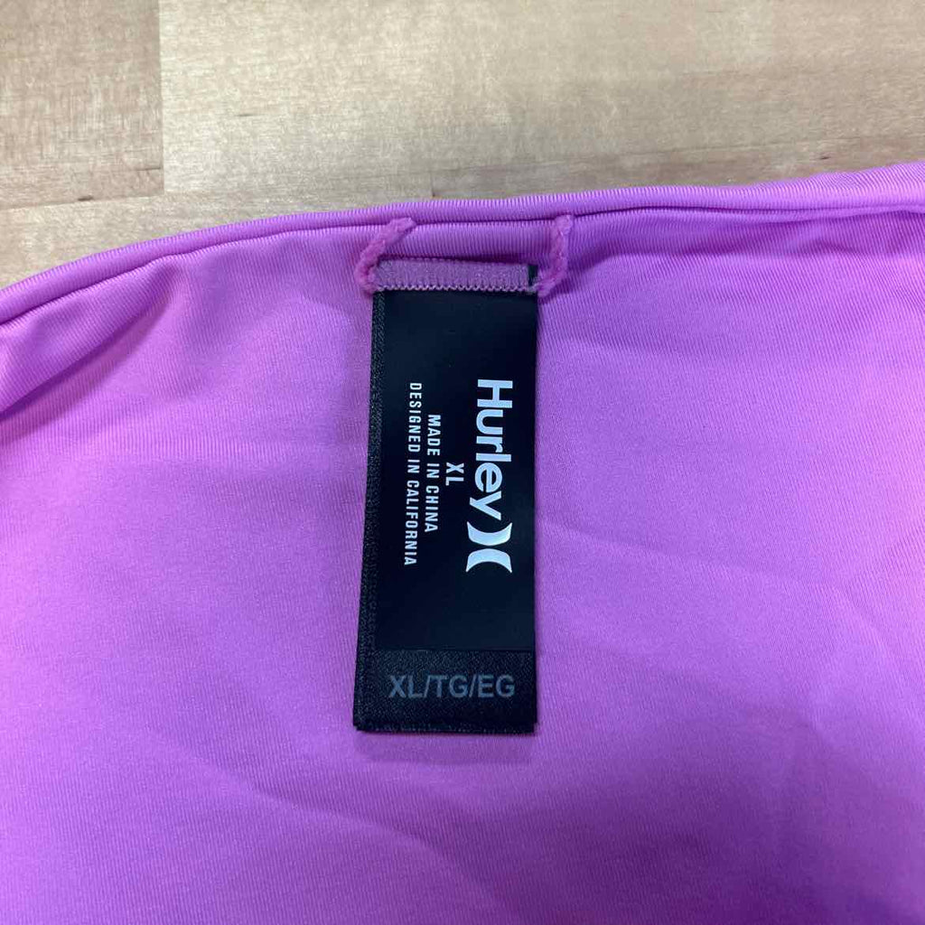 Hurley Size XL Summer Block Cheeky Tie Side Womens Bikini Bottoms
