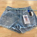 Indigo Rain Women Size 9 Blue New Shorts