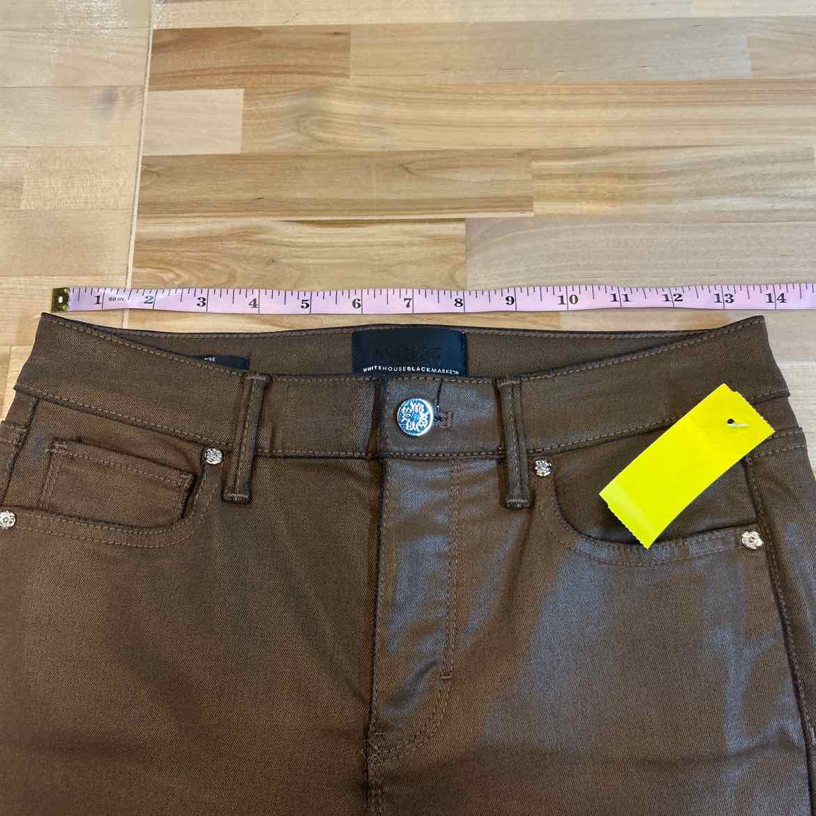 White House Black Market Size 2 Brown Preloved Jeans