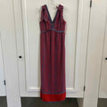 Chelsea & Violet Size S Red & Blue Preloved Dress