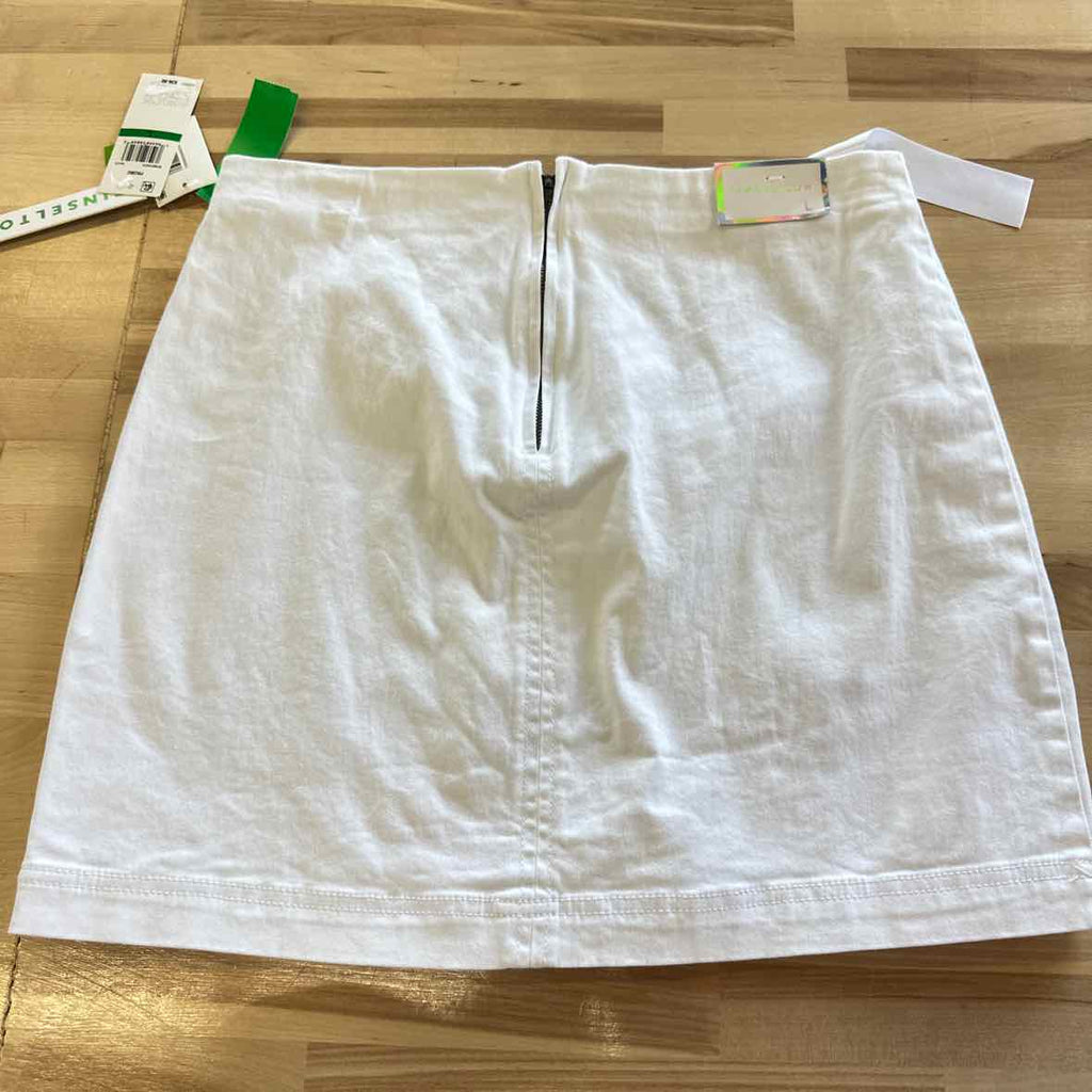 tinceltown Size L White Skirt