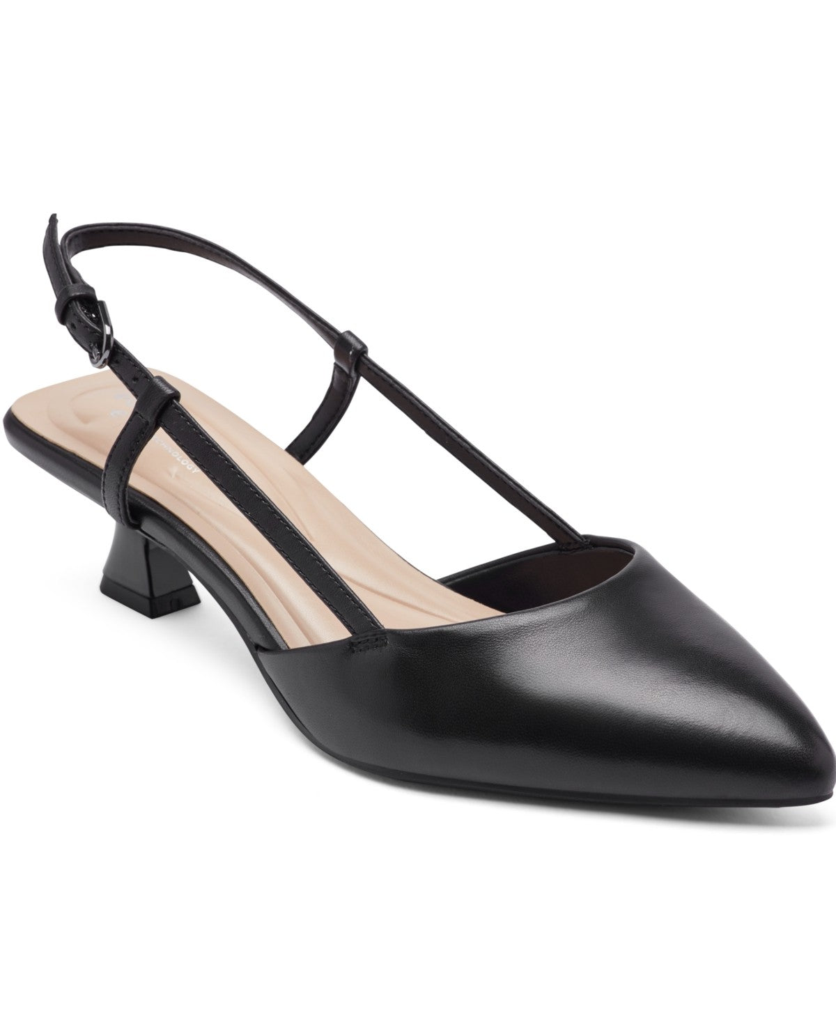 Easy Spirit Size 10 Havana High Women's Heels Black Leather