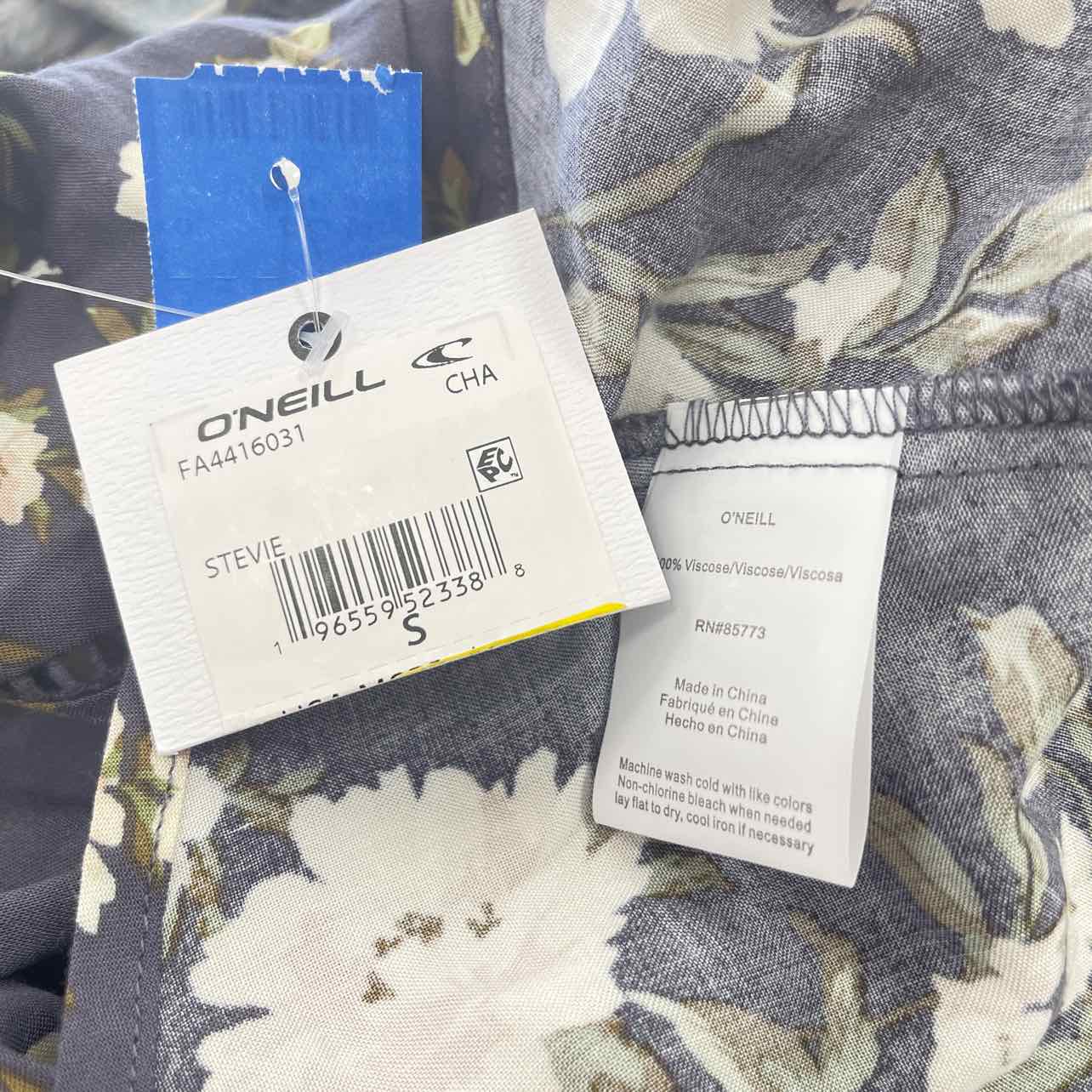 Oneill Size S Juniors' Stevie Dress - Periscope