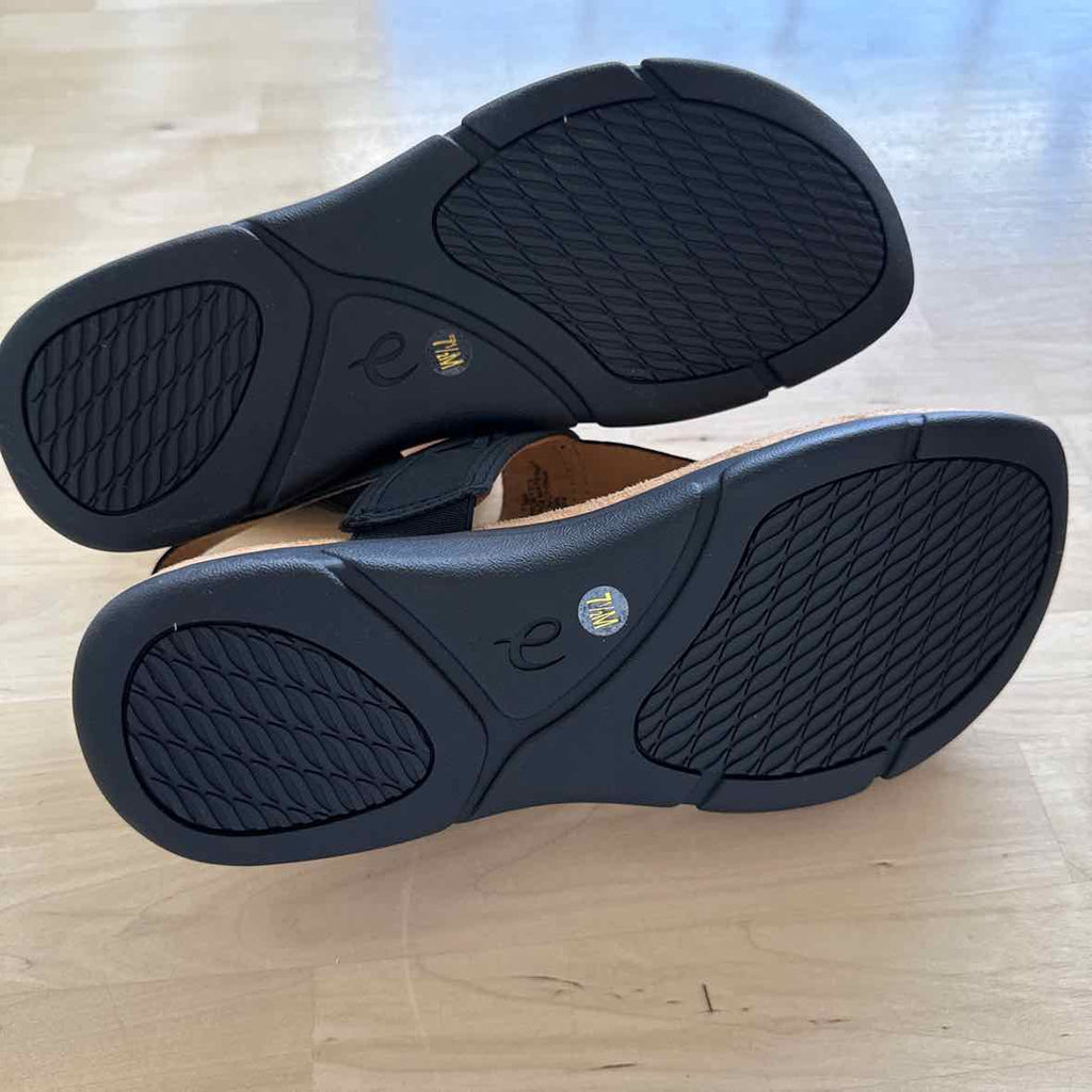 Easy Spirit Easy Spirit Monte Woven T-Strap Black 7.5M