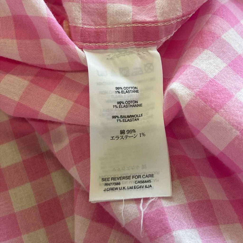 J Crew Size 14 Pink Preloved Button Down LS