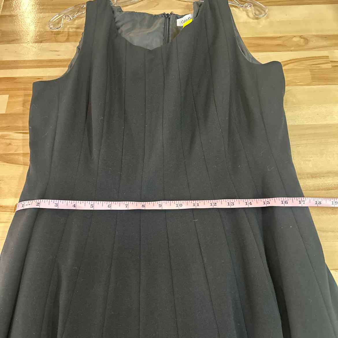 Calvin Klein Size 14 Black Preloved Dress