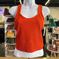 Athleta Size S Orange Preloved Athletic Tank