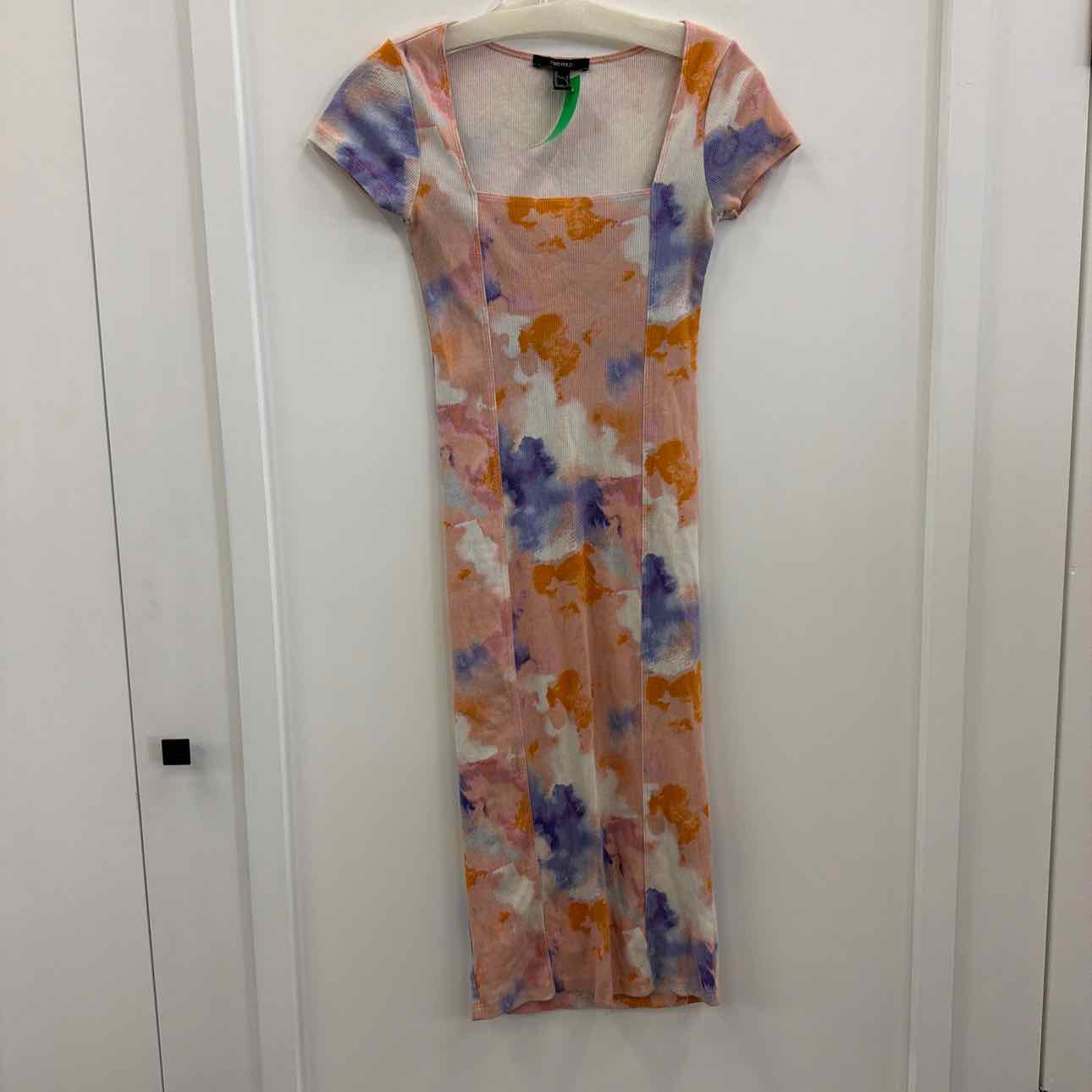 Forever 21 Size S Orange Preloved Dress